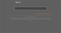 Desktop Screenshot of clean.katz.cd