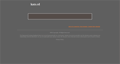 Desktop Screenshot of games.katz.cd
